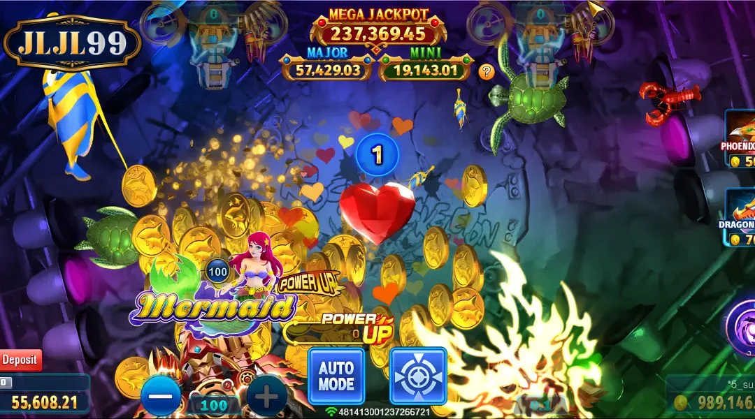 A lively deep-sea environment game at JLJL99